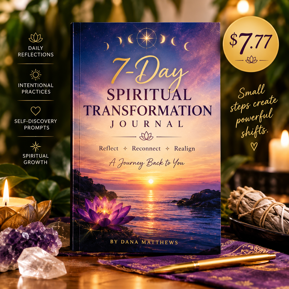 7 Day Spiritual Transformation Journal