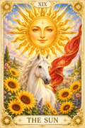 The Sun tarot card for General Energy Reading